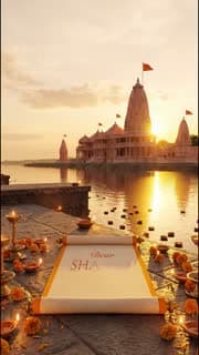 Ayodhya 3D invitation: opening
