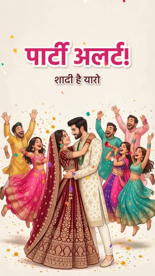 For the sangeet night: sangeet invitation song