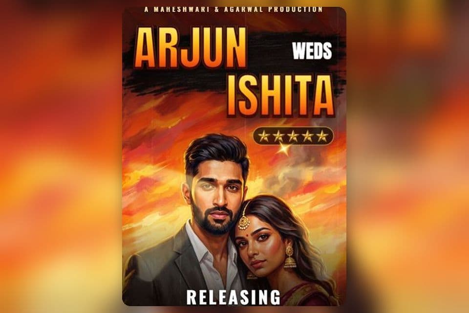 Filmy wedding invitation design