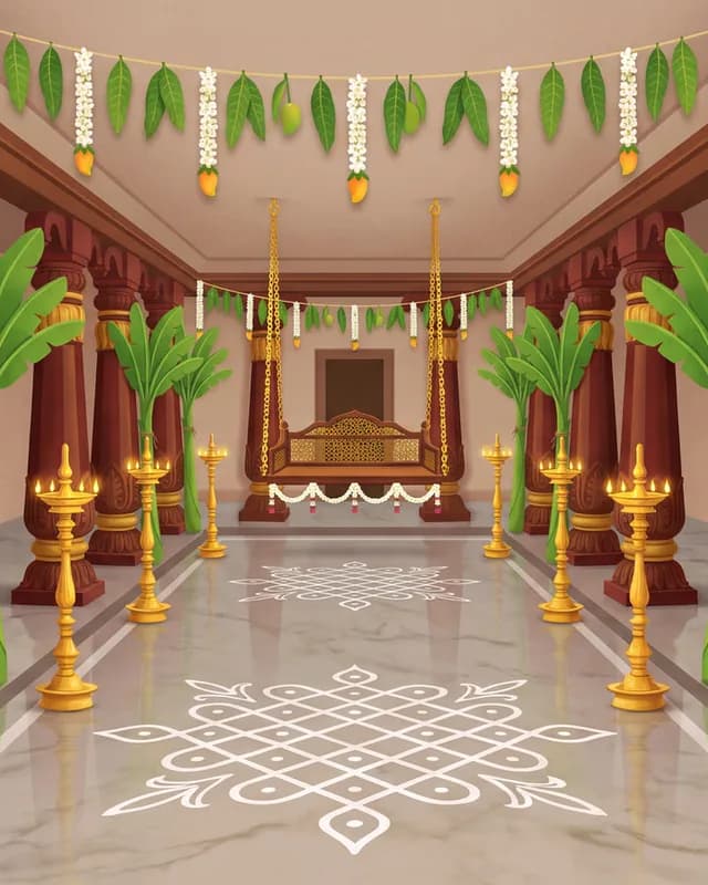 Temple Dawn wedding invitation design