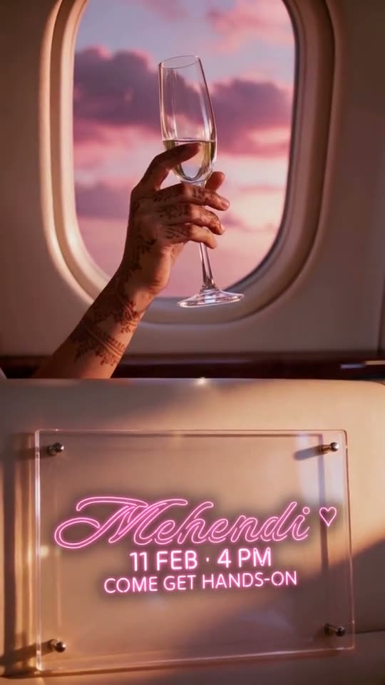 Private Jet sample film